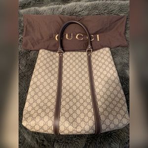 *****SOLD******Gucci GG Supreme Tote